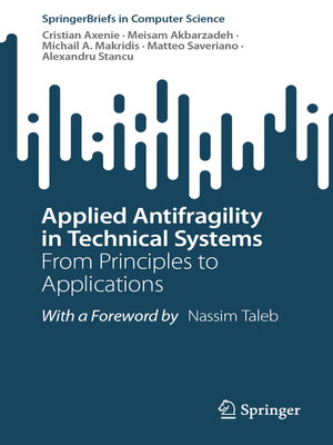 cover image of Applied Antifragility in Technical Systems